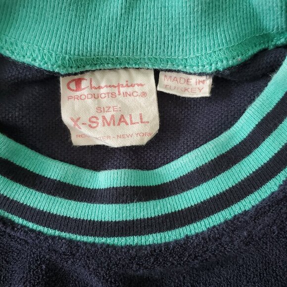 Champion Vintage Terry Sweatshirt Sweater Top XS - Picture 7 of 9